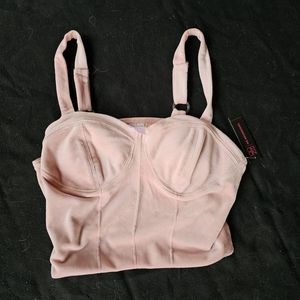 Never worn pink crop top